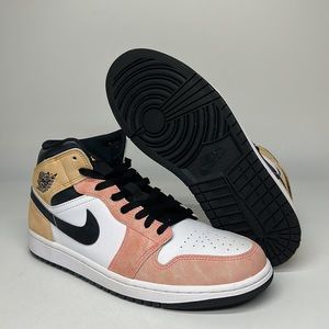 New Men’s Nike Air Jordan 1 Mid SE Flight Club Multicolor DX4332-800 USED Sz 8